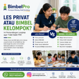 Perbandingan Lengkap Les Privat atau Bimbel Kelompok agar Tidak Salah Pilih